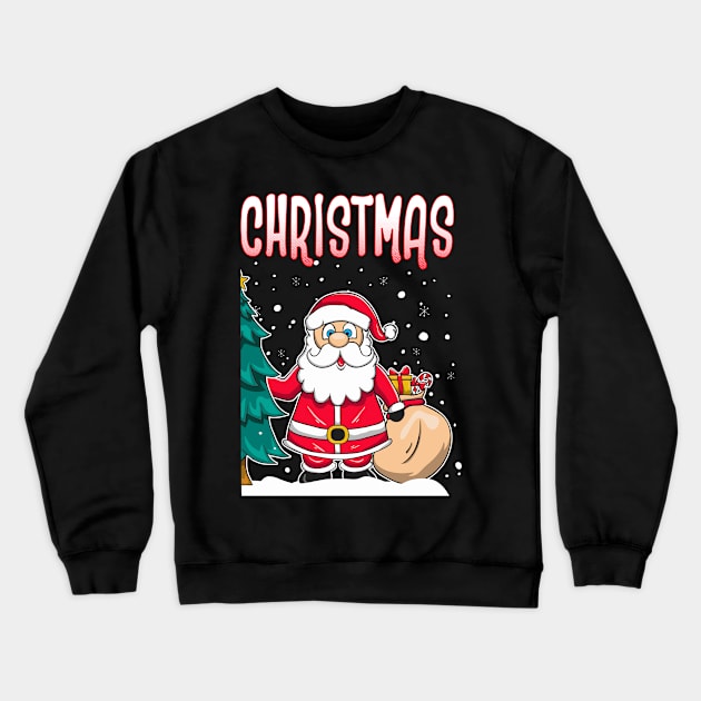 Merry Christmas Couple Matching Sweaters Crewneck Sweatshirt by KsuAnn